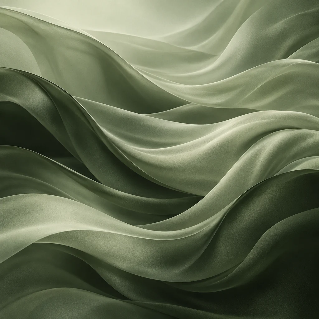 Flowing Silk Waves · Monochrome Minimal