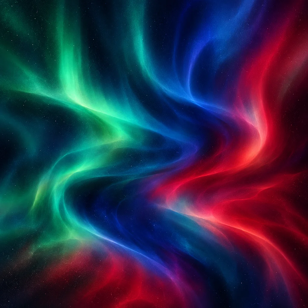 Aurora Mesh Gradient · Deep Jewel Tones