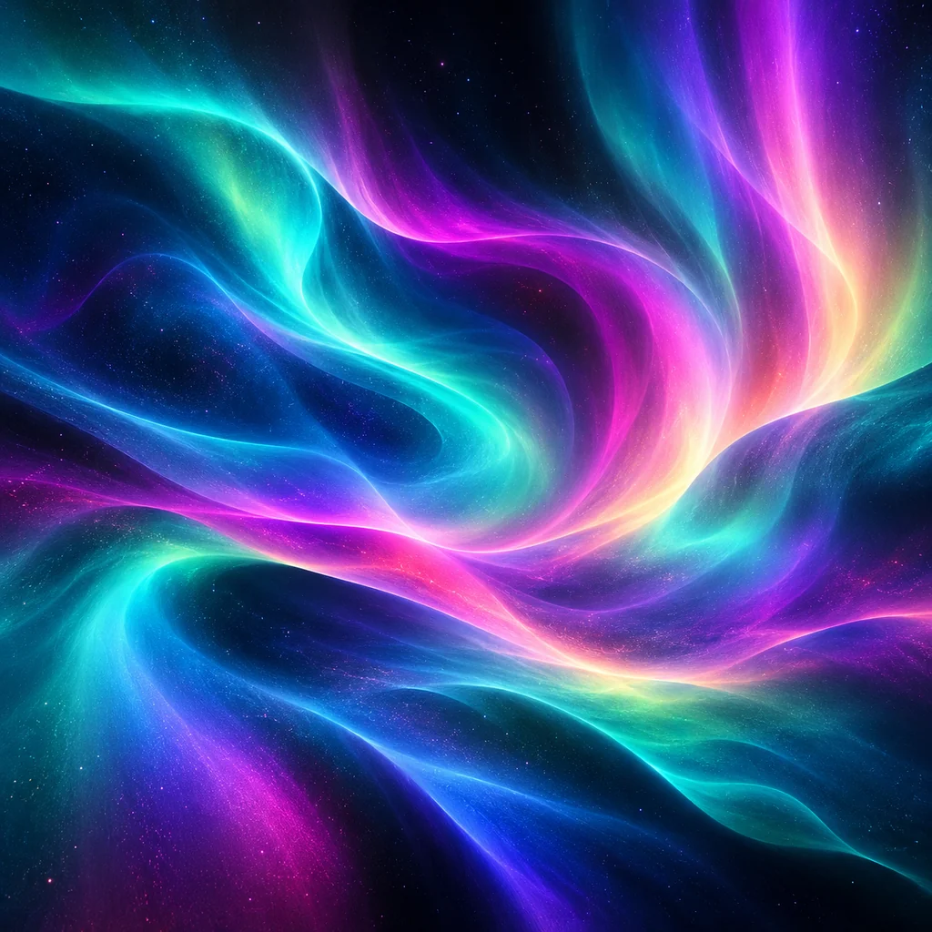 Aurora Mesh Gradient · Vivid Neon