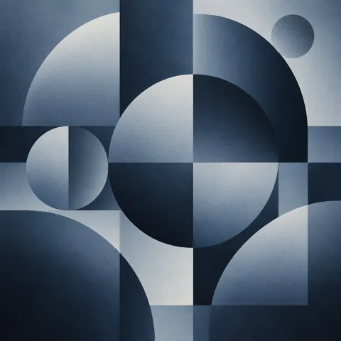 Bauhaus Geometry · Monochrome Minimal