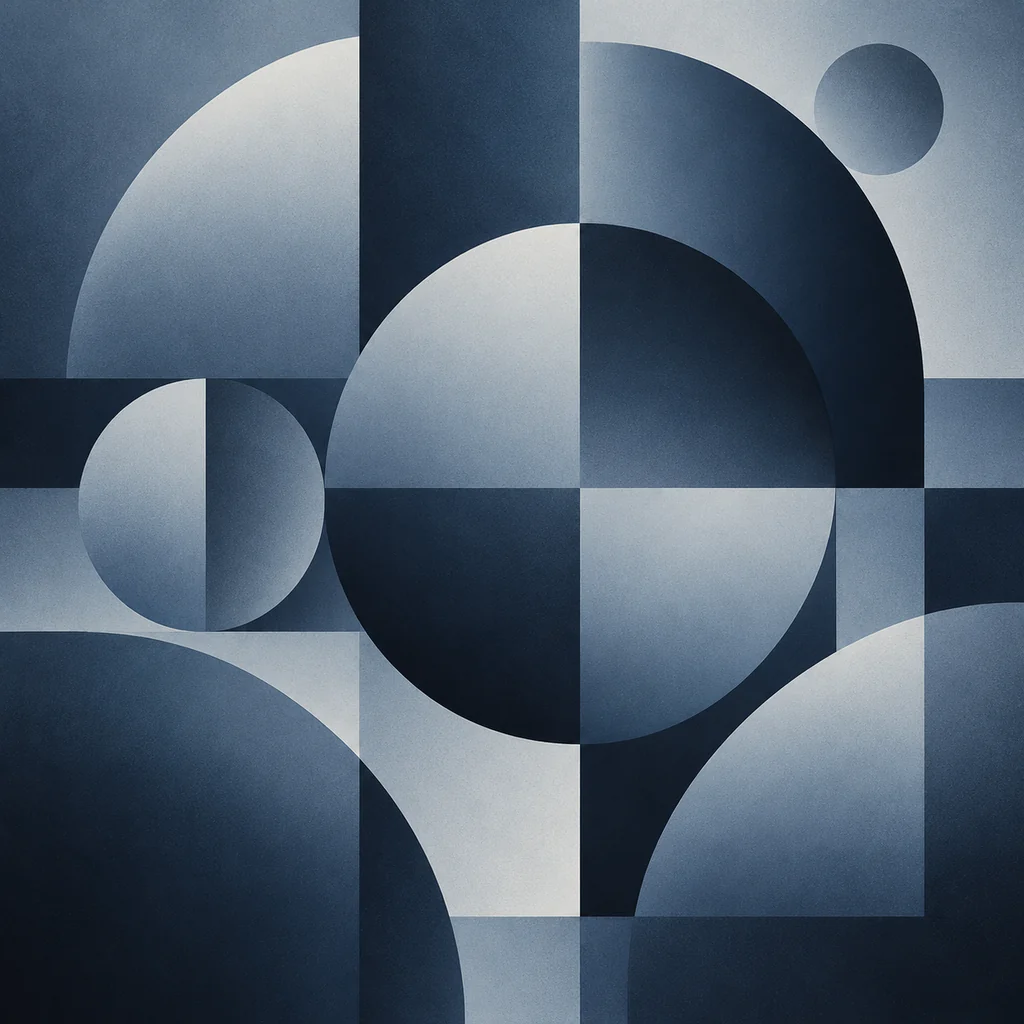Bauhaus Geometry · Monochrome Minimal
