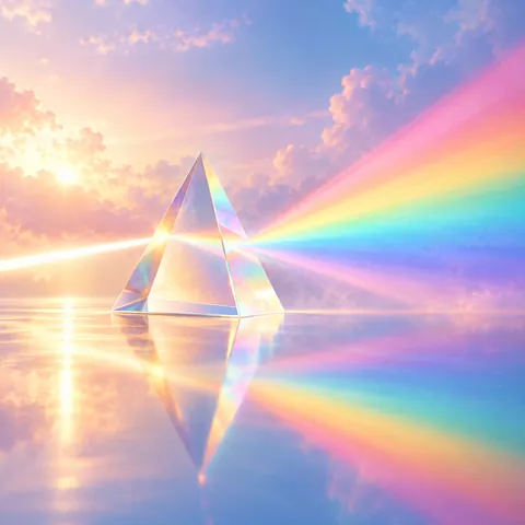 Prism Light Refraction · Pastel Dream