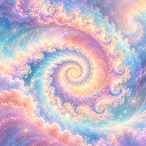 Fractal Spiral · Pastel Dream