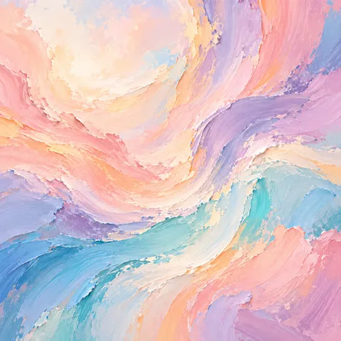 Bold Paint Swooshes · Pastel Dream