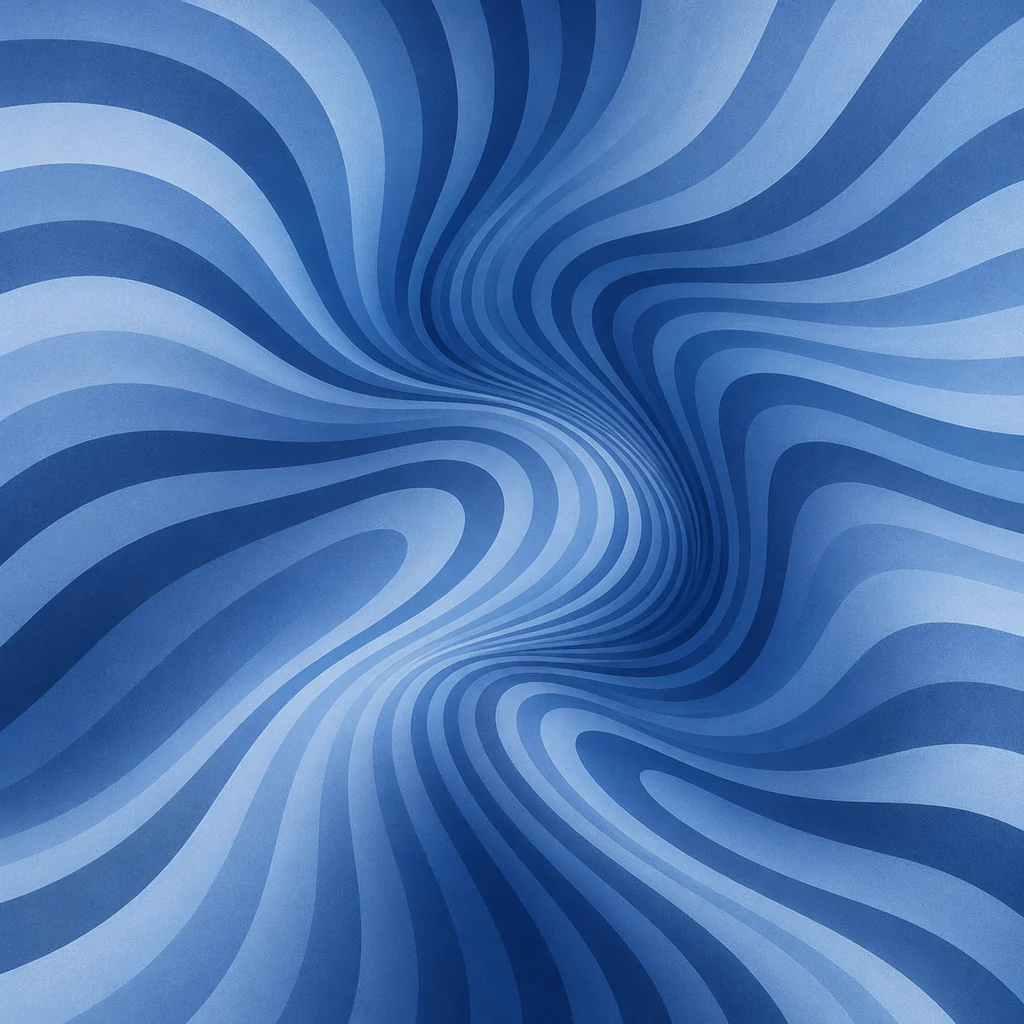Op-art Wavy Stripes · Monochrome Minimal