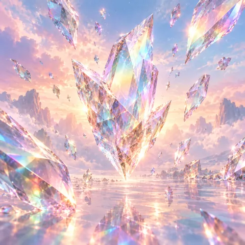 Crystal Shards · Pastel Dream