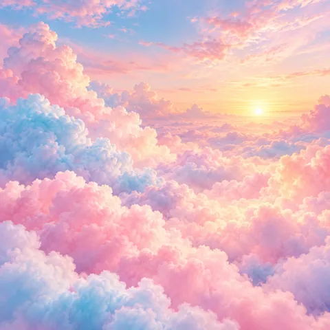 Cotton Candy Clouds · Pastel Dream