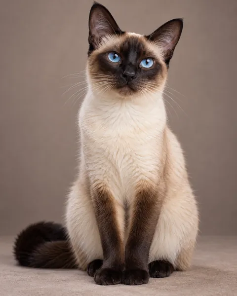 Siamese Cat · Studio Portrait