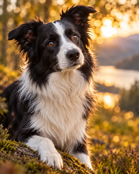 Border Collie · Dreamy Bokeh