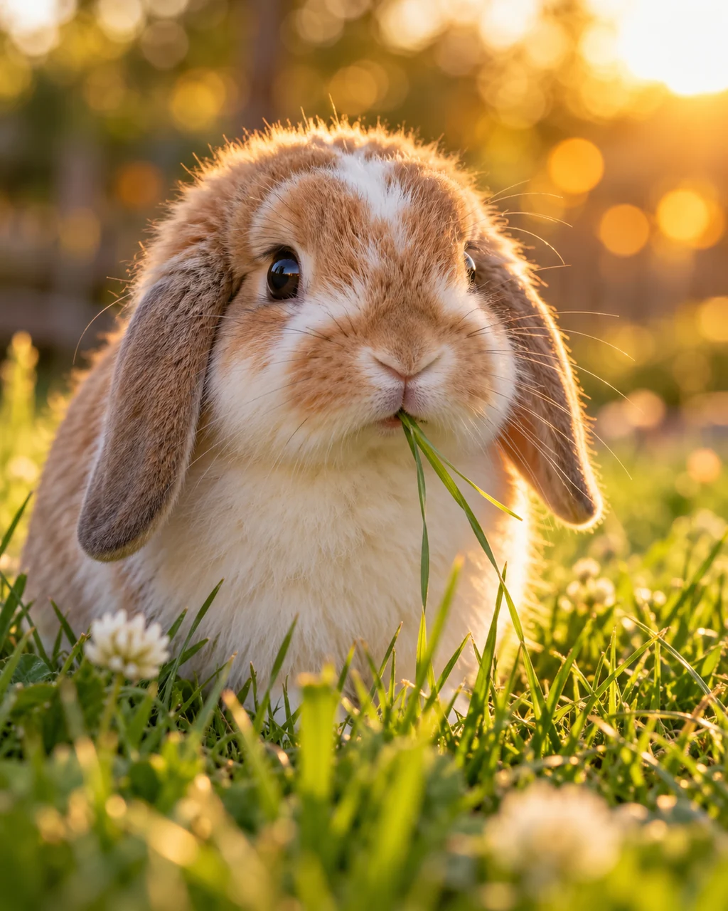 Holland Lop Rabbit · Dreamy Bokeh