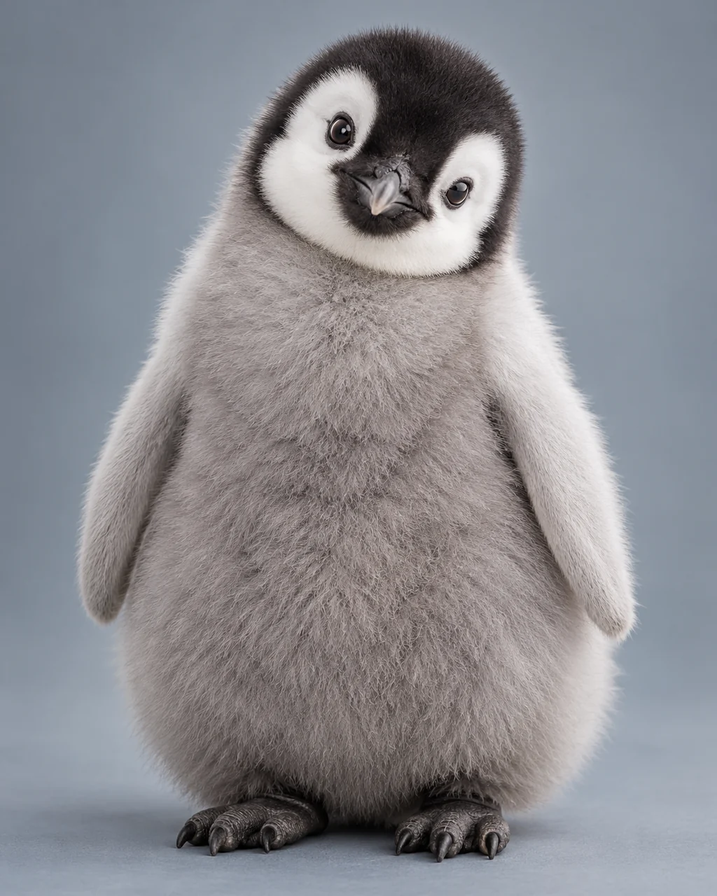 Emperor Penguin Chick · Studio Portrait