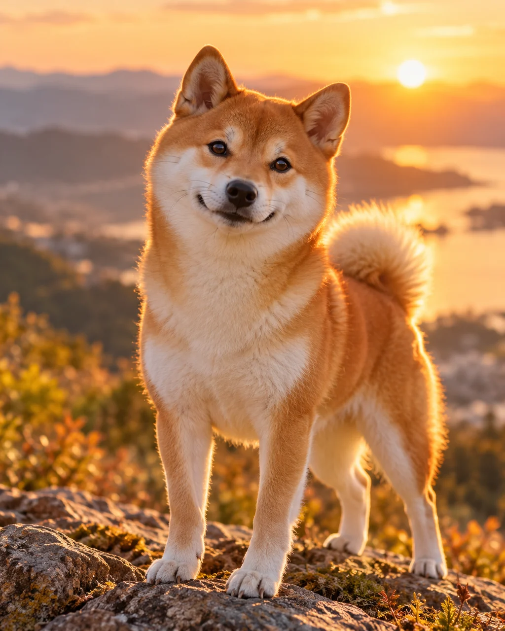 Shiba Inu · Golden Backlight
