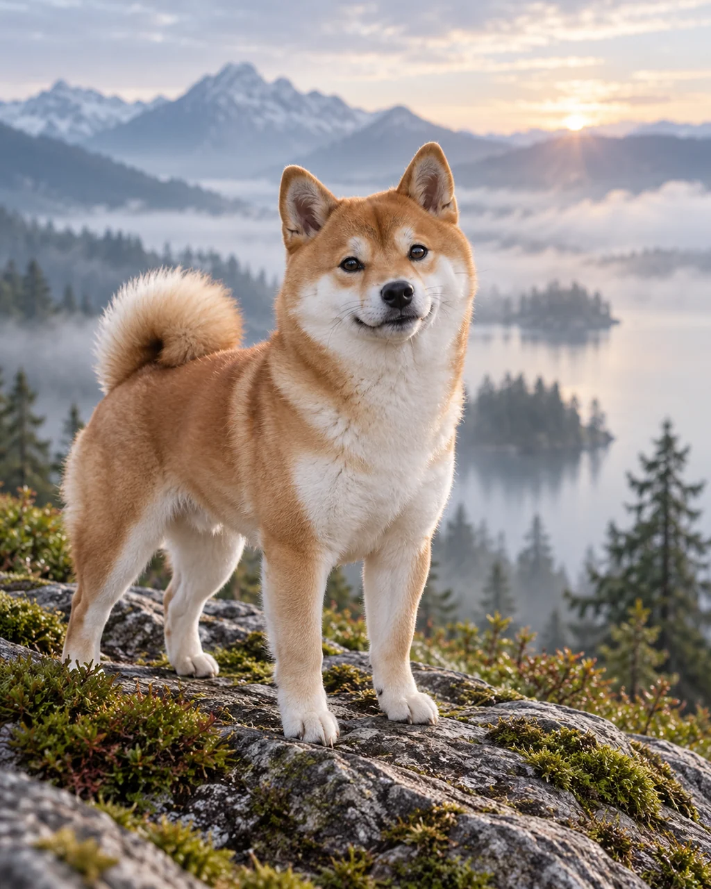 Shiba Inu · Misty Morning