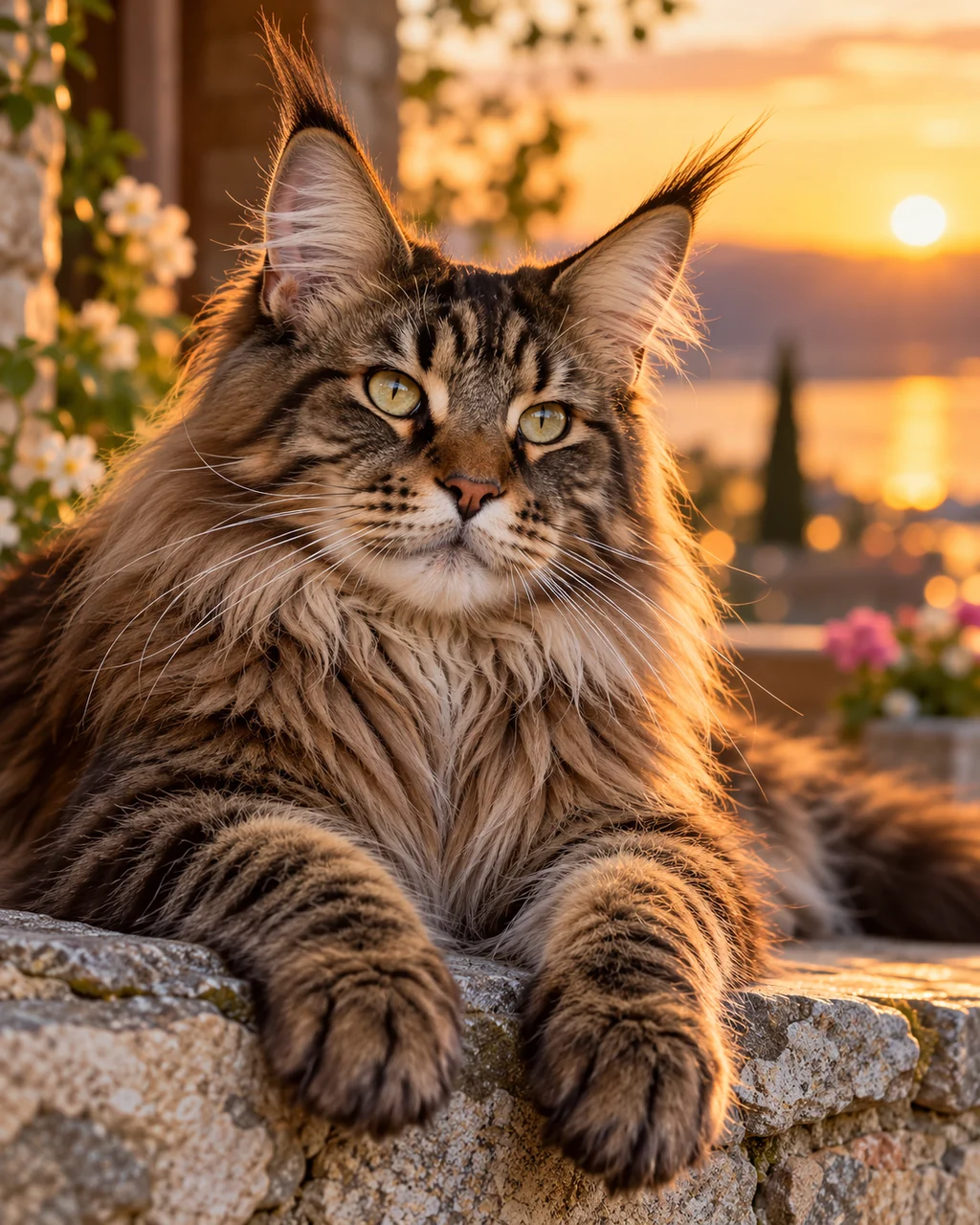 Maine Coon · Dreamy Bokeh