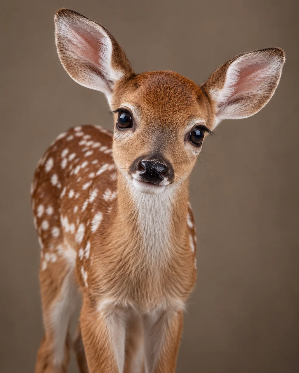 Spotted Fawn · Studio Portrait