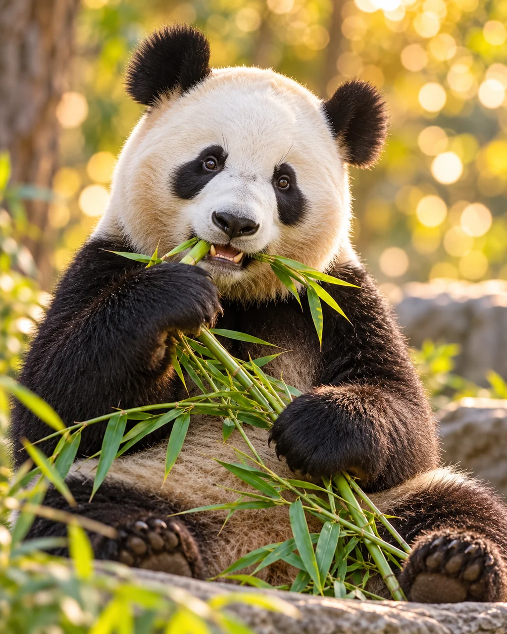 Giant Panda · Dreamy Bokeh