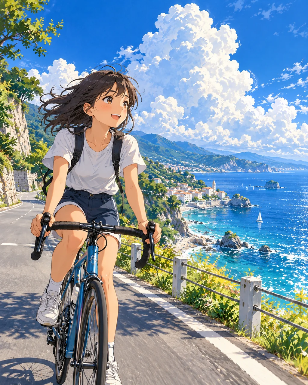 Seaside Bicycle Ride · Bright Summer Clarity