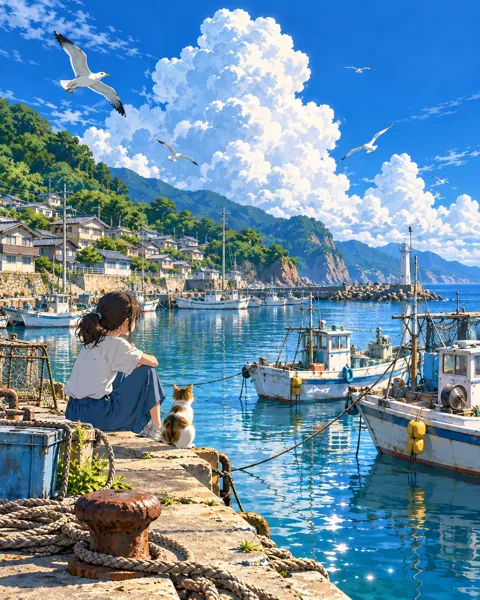 Fishing Harbor · Bright Summer Clarity