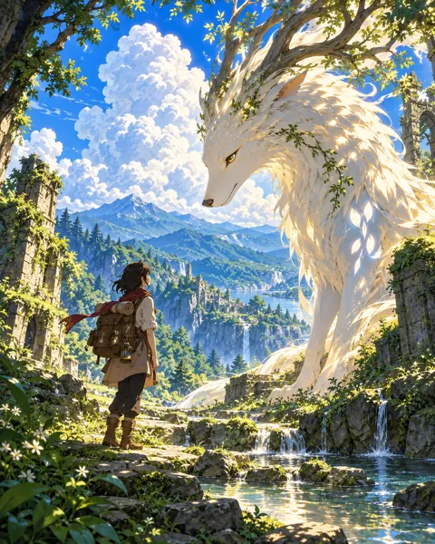 Forest Spirit Encounter · Bright Summer Clarity
