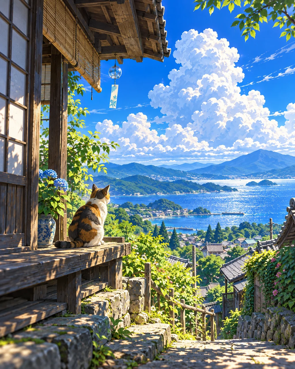 Cat Under the Eaves · Bright Summer Clarity