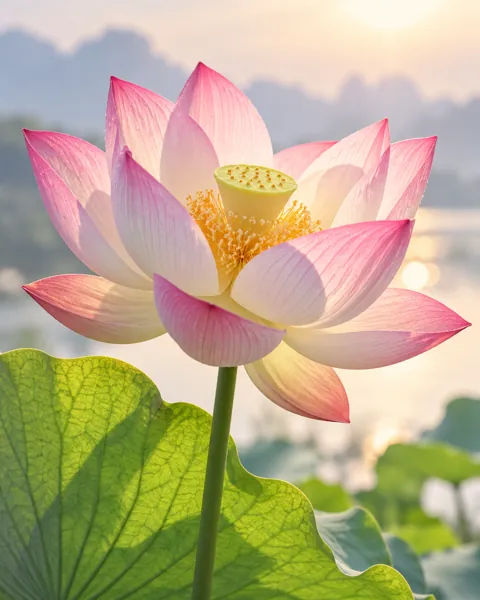 Lotus Flower · Pastel Backlight