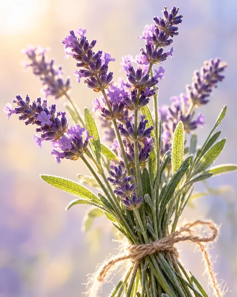 Lavender Sprigs · Pastel Backlight