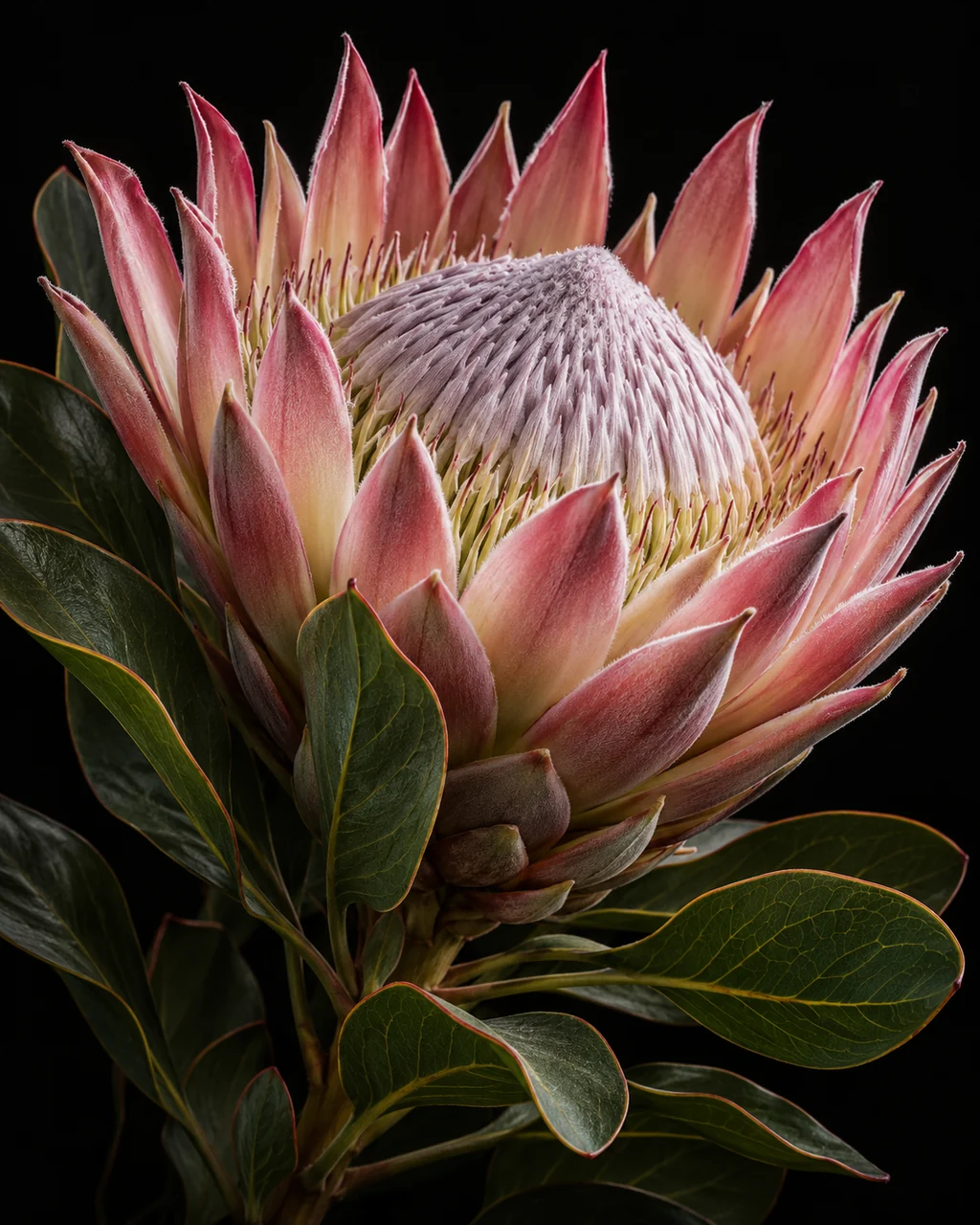 King Protea · Dark Still Life