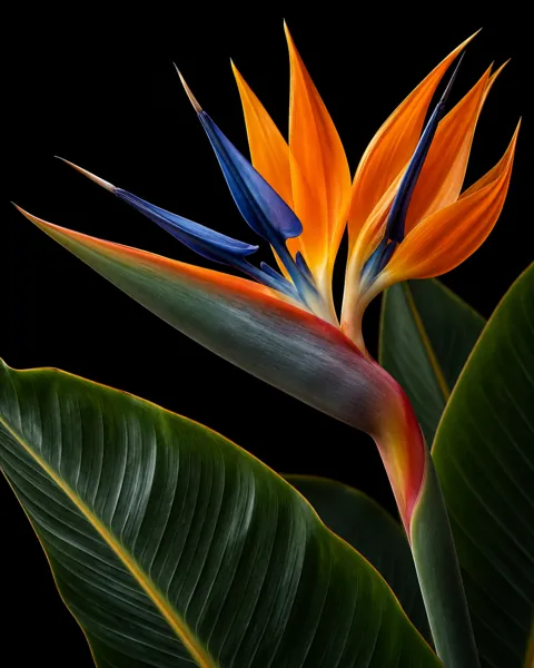 Bird of Paradise · Dark Still Life
