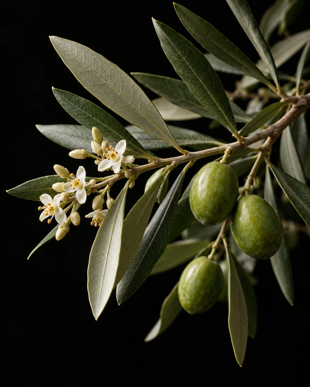 Olive Branch · Dark Still Life