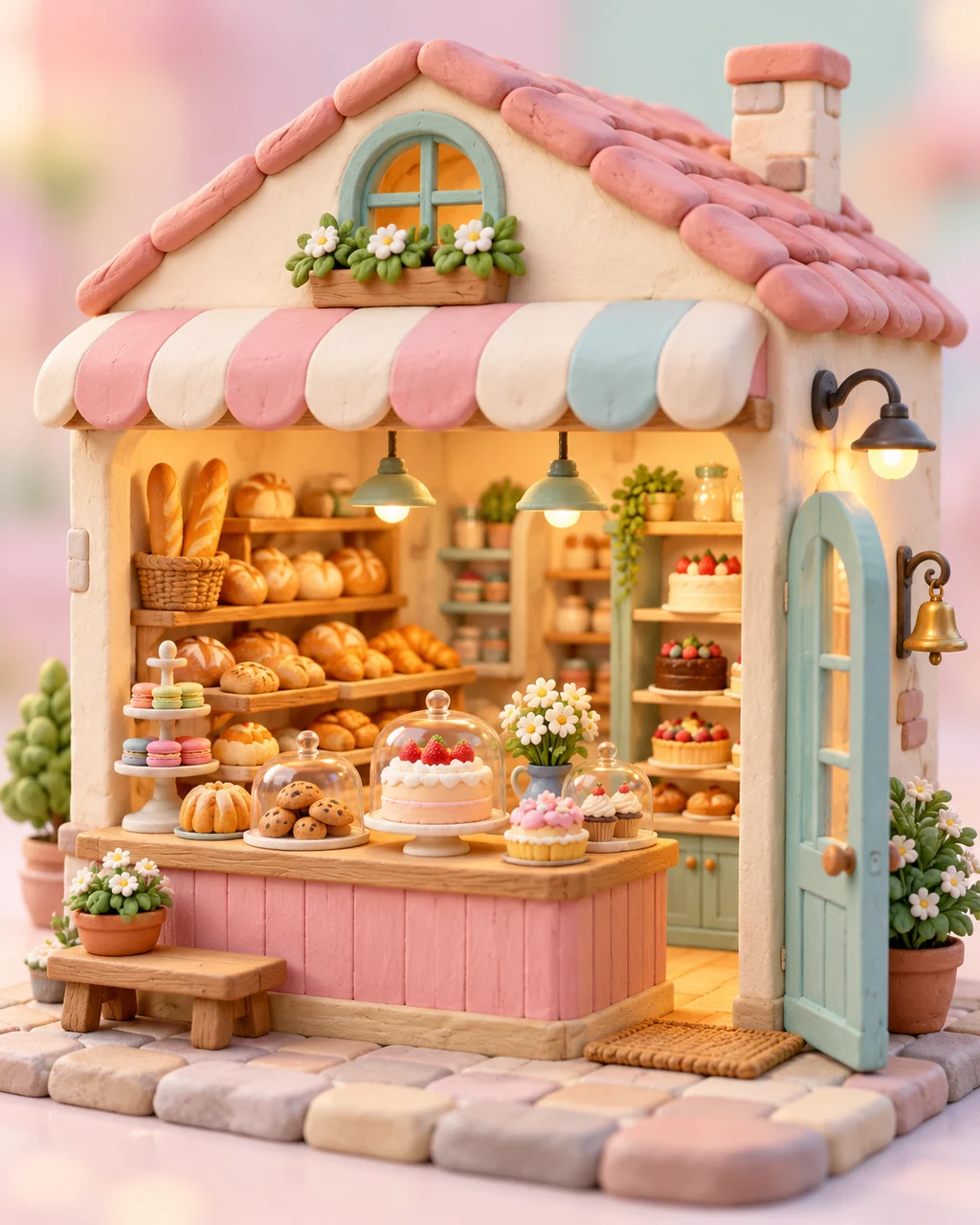 Clay Bakery Shop · Candy Pastels