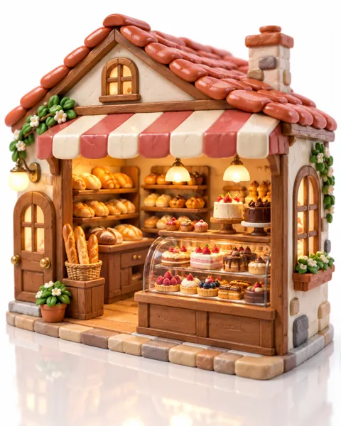 Clay Bakery Shop · Glossy Vinyl Studio