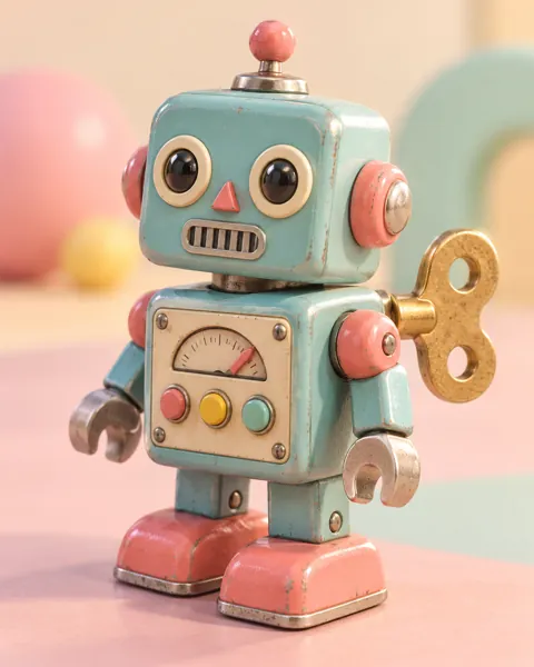Wind-up Robot · Candy Pastels