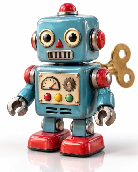 Wind-up Robot · Glossy Vinyl Studio