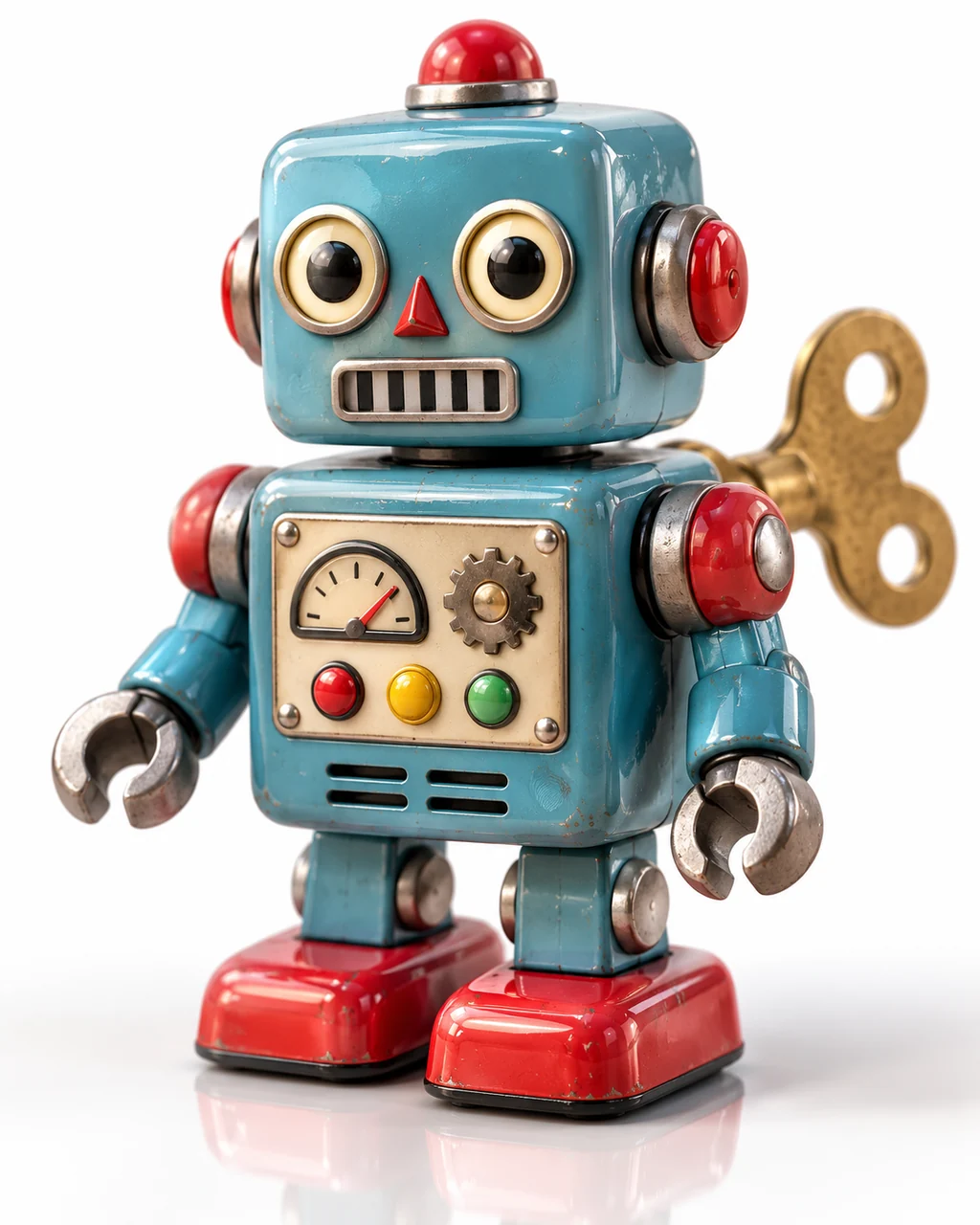 Wind-up Robot · Glossy Vinyl Studio