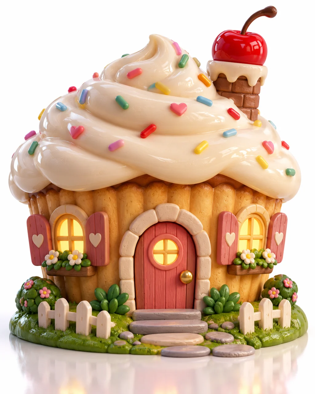Cupcake House · Glossy Vinyl Studio