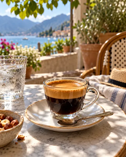 Espresso Shot · Sunny Terrace