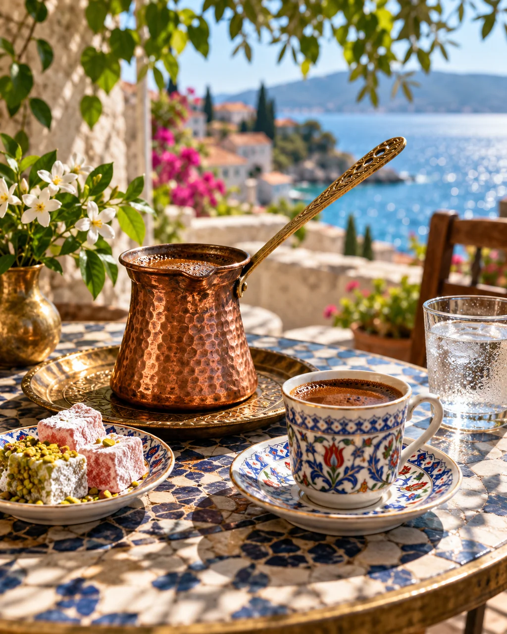 Turkish Coffee · Sunny Terrace