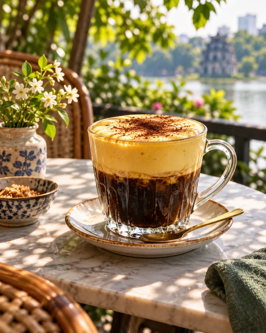 Vietnamese Egg Coffee · Sunny Terrace