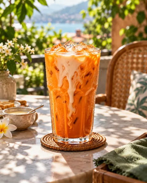 Thai Iced Tea · Sunny Terrace