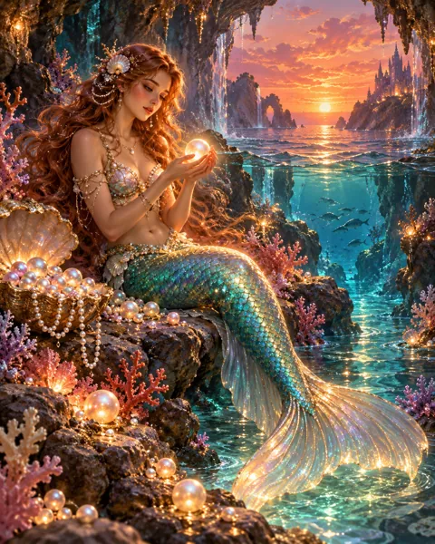 Mermaid's Pearl Grotto · Ember Dusk