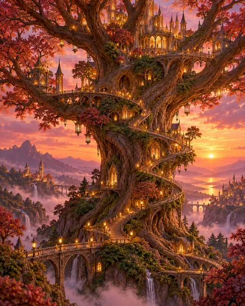 Ancient Tree Kingdom · Ember Dusk
