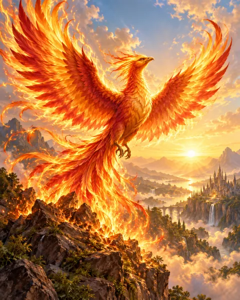 Rising Phoenix · Storybook Dawn