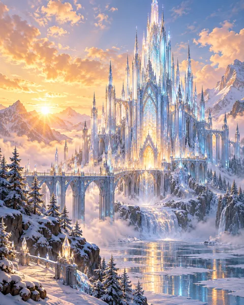 Moonlit Ice Palace · Storybook Dawn