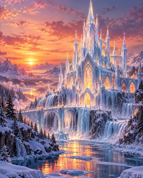Moonlit Ice Palace · Ember Dusk
