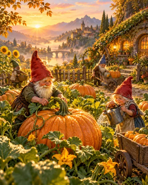 Gnome Garden · Storybook Dawn