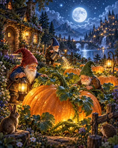 Gnome Garden · Mystical Moonlight