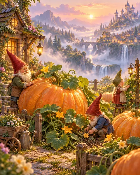 Gnome Garden · Pastel Dreamscape