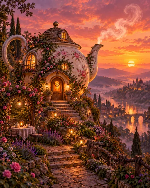 Magic Teapot House · Ember Dusk