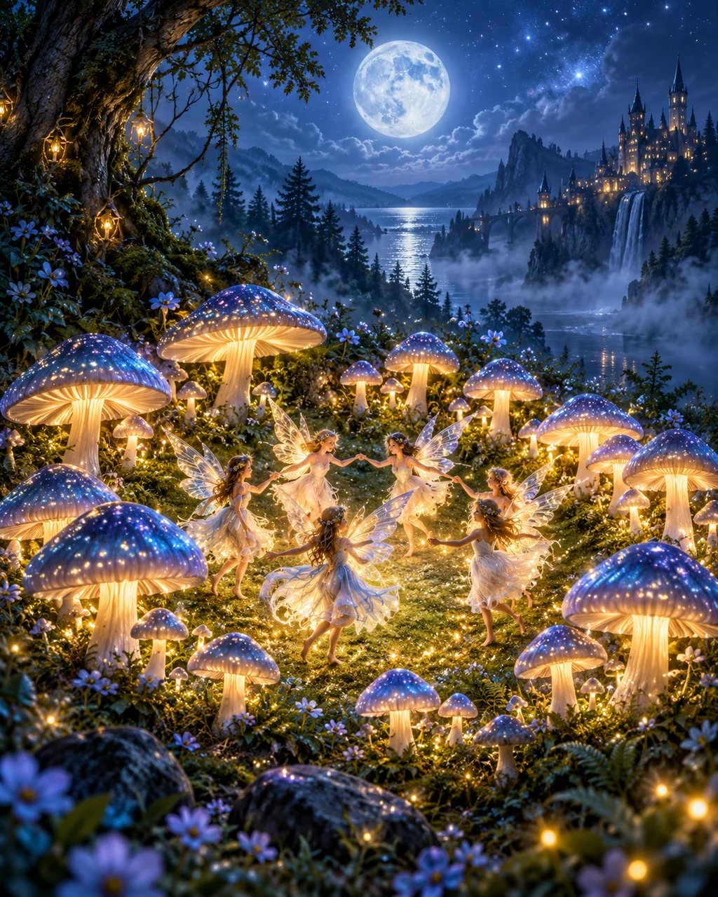 Fairy Mushroom Ring · Mystical Moonlight