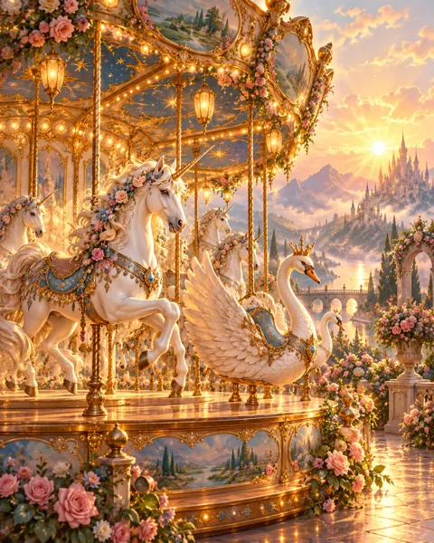 Enchanted Carousel · Storybook Dawn
